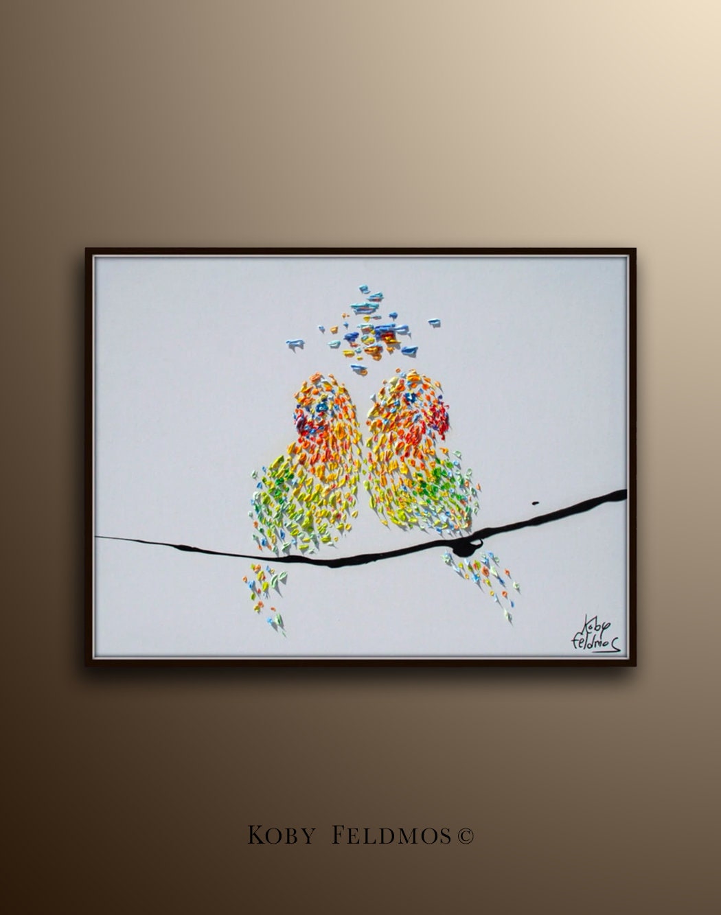 Beautiful Oil Paintings Of Birds