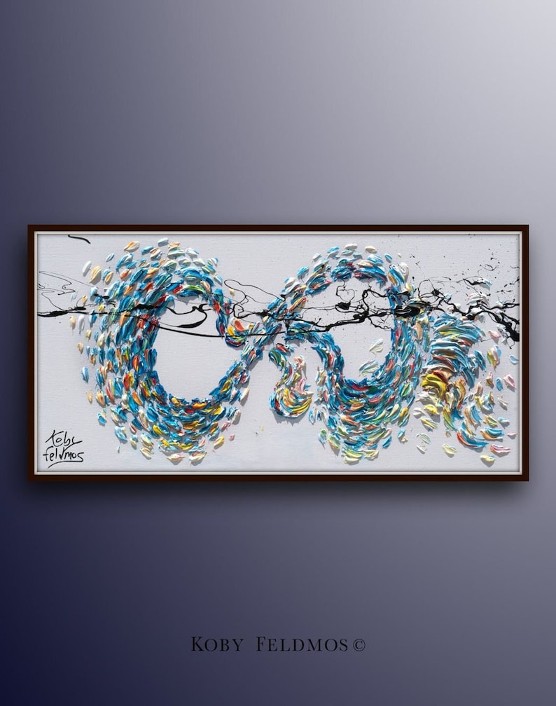 Infinity Painting 55 Beautiful Original Oil Painting on Etsy