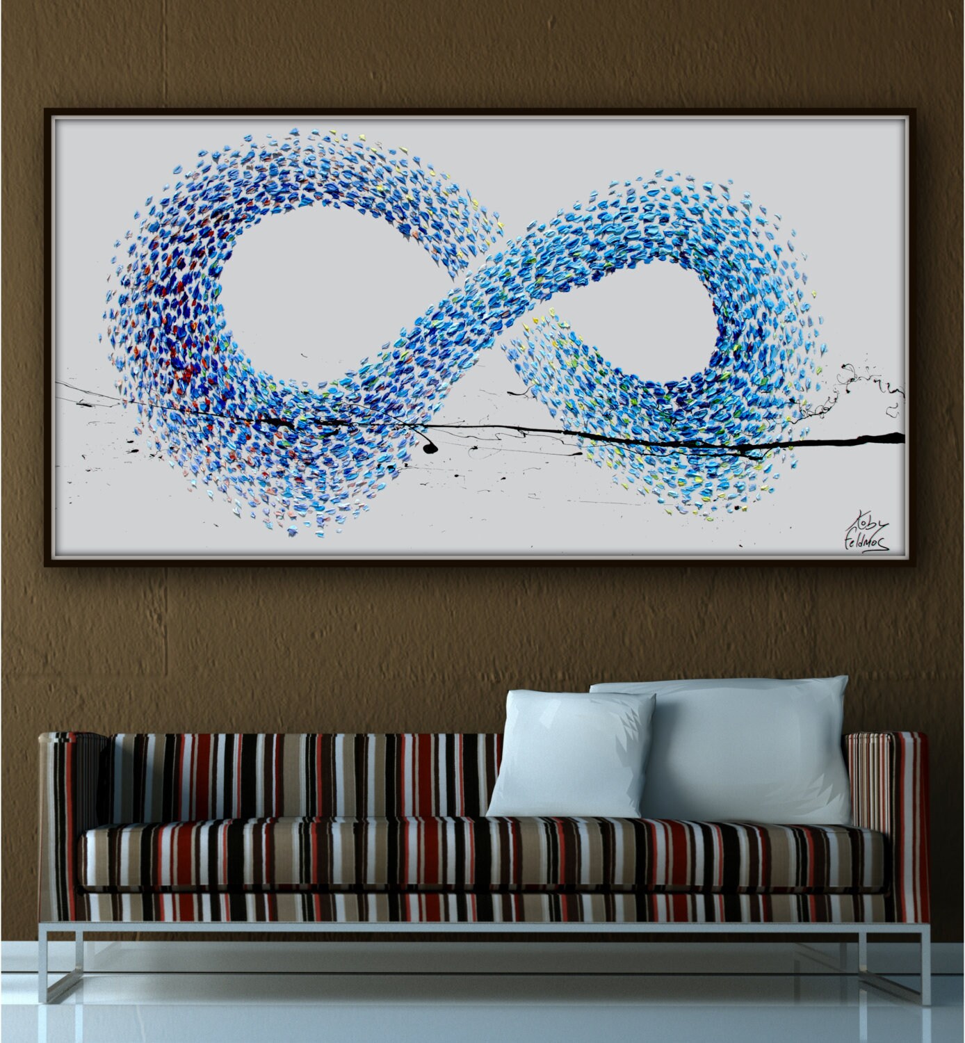 Abstract Painting 55 Infinity Symbol Original Abstract - Etsy New ...