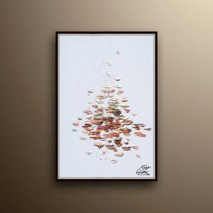 Painting 4 elements 30" - Fire , air, water , earth. - original painting, very classical art, relaxing energy, by Koby Feldmos image 2