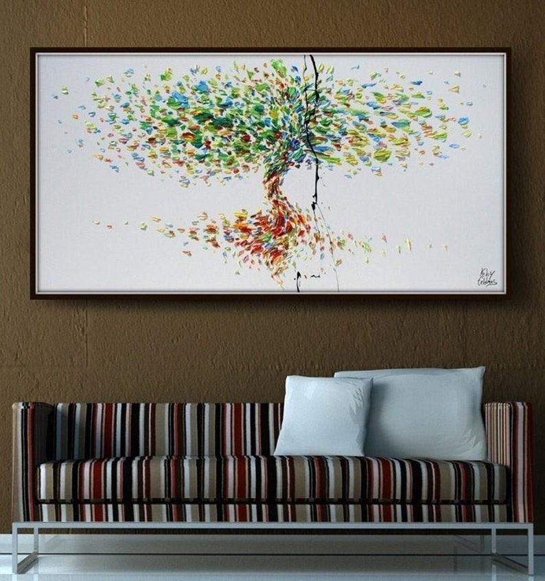 Tree of Life 55 Original oil painting on canvas tree image 1
