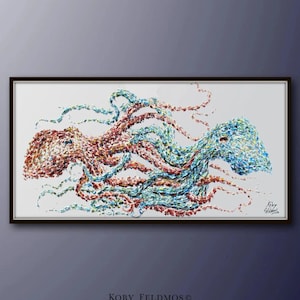カンボジア産、絵画(油絵) 油絵 絵画 【紅葉川渓谷】 | HIROSHI1990