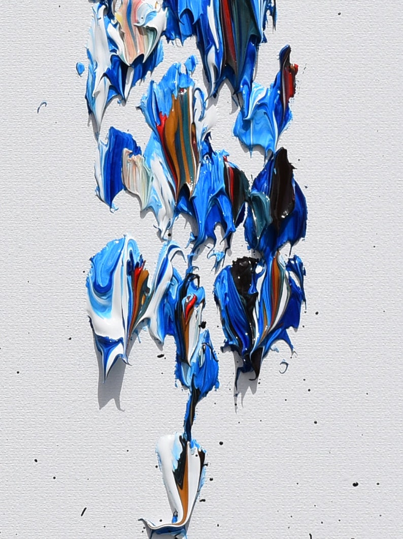 Abstract Piano Keyboard 67x30 Original Oil Painting thick Etsy