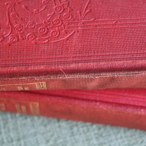 Victor Hugos Les Misérables Volumes I & II 1900s Antique Fiction and Literature image 6