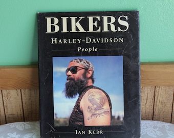 Bikers Harley-Davidson People Ian Kerr 1995 Cycle Week Daytona Florida Harley Bikers