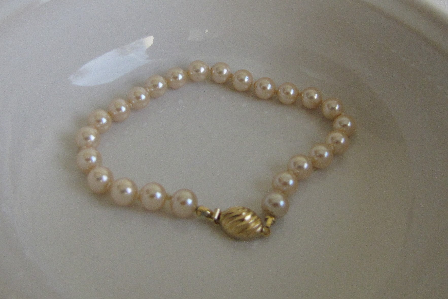 Marvella Faux Pearl Bracelet Vintage Jewelry and Accessories Etsy