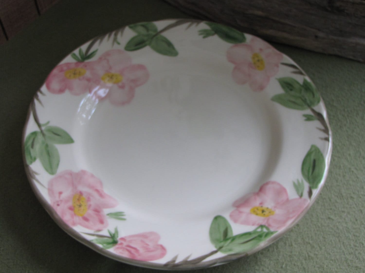 Vintage Franciscan Desert Rose Dinner Plate England Backstamp 1976 ... Vintage Franciscan Desert Rose Dinner Plate England Backstamp 1976 ...