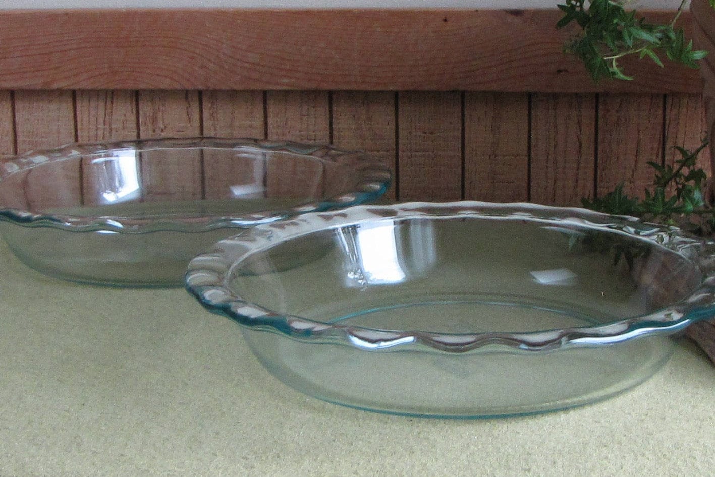 Pyrex Cm Pie Pan Clear Glass W Silicone Reinforced Handles My XXX Hot Girl