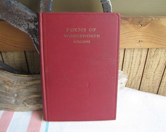 Poems of Wordsworth 1927 Vintage Books and Poetry