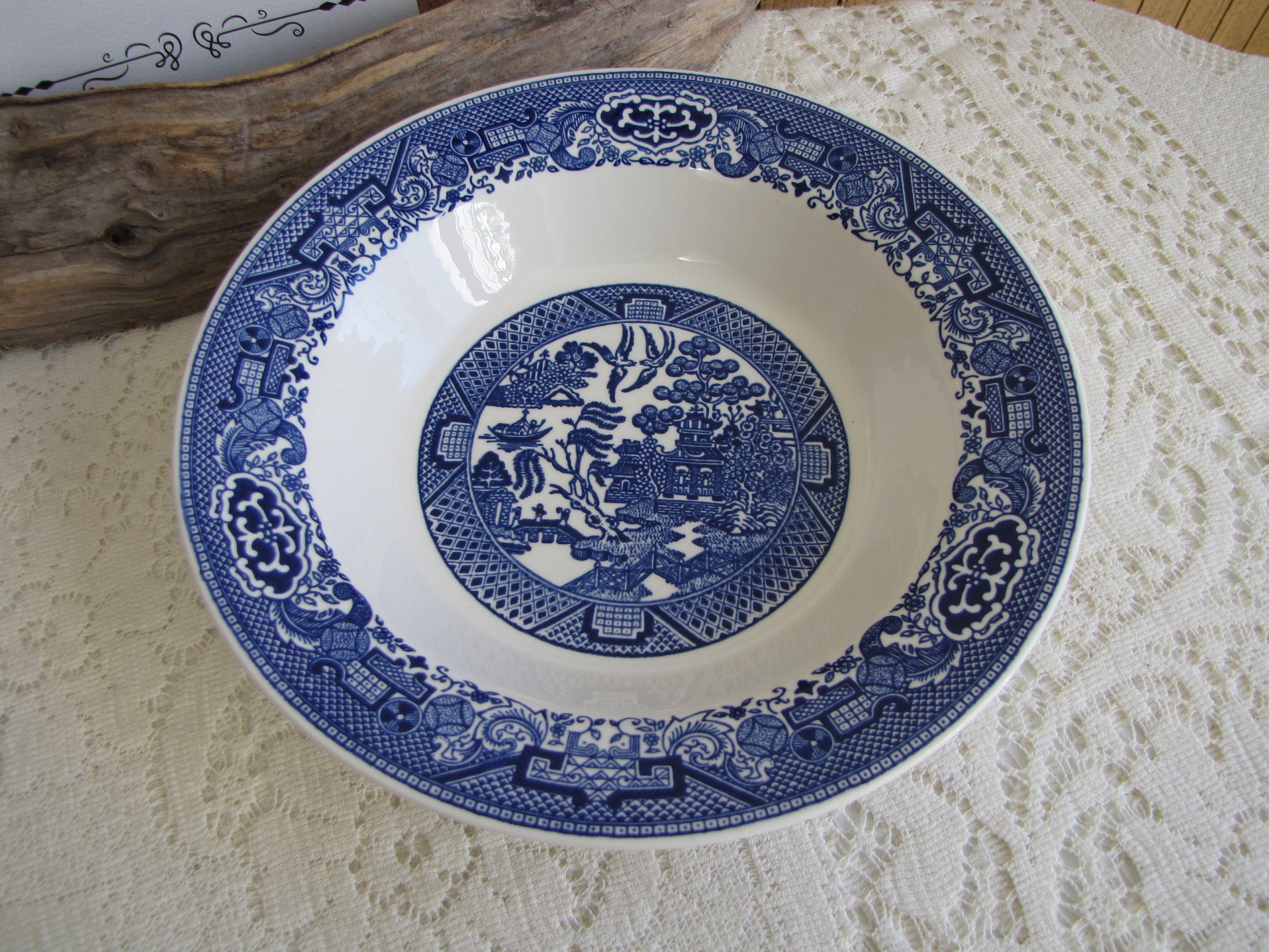 blue willow ware dishes blue willow ware dishes