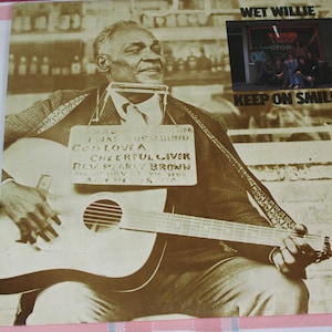 Wet Willie Keep on Smilin Vinyl Record 1974 Vintage Blues image 1