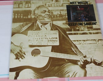 Wet Willie Keep on Smilin’ Vinyl Record 1974 Vintage Blues