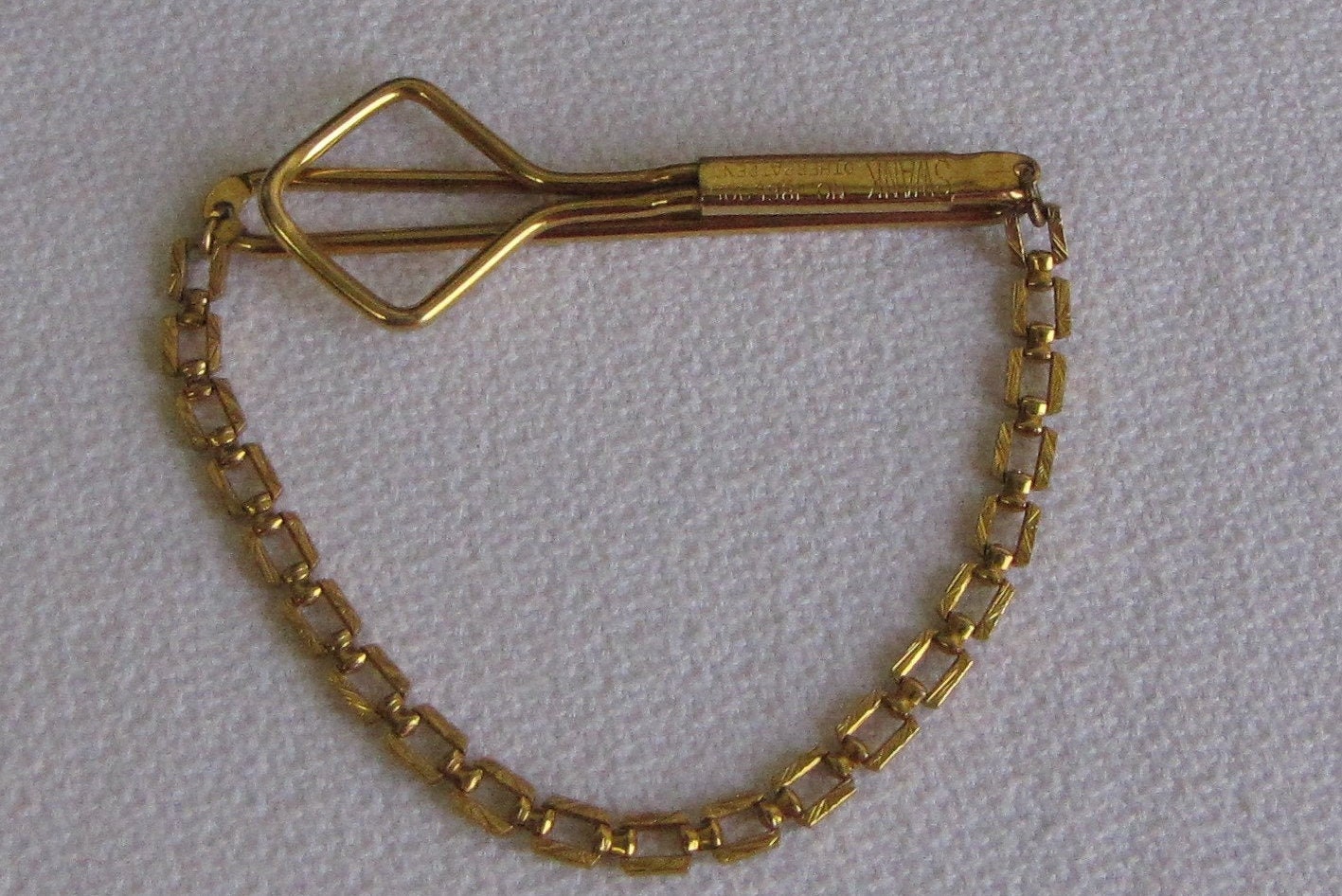 Swank Tie Chain Vintage Mens Jewelry and Accessories Etsy