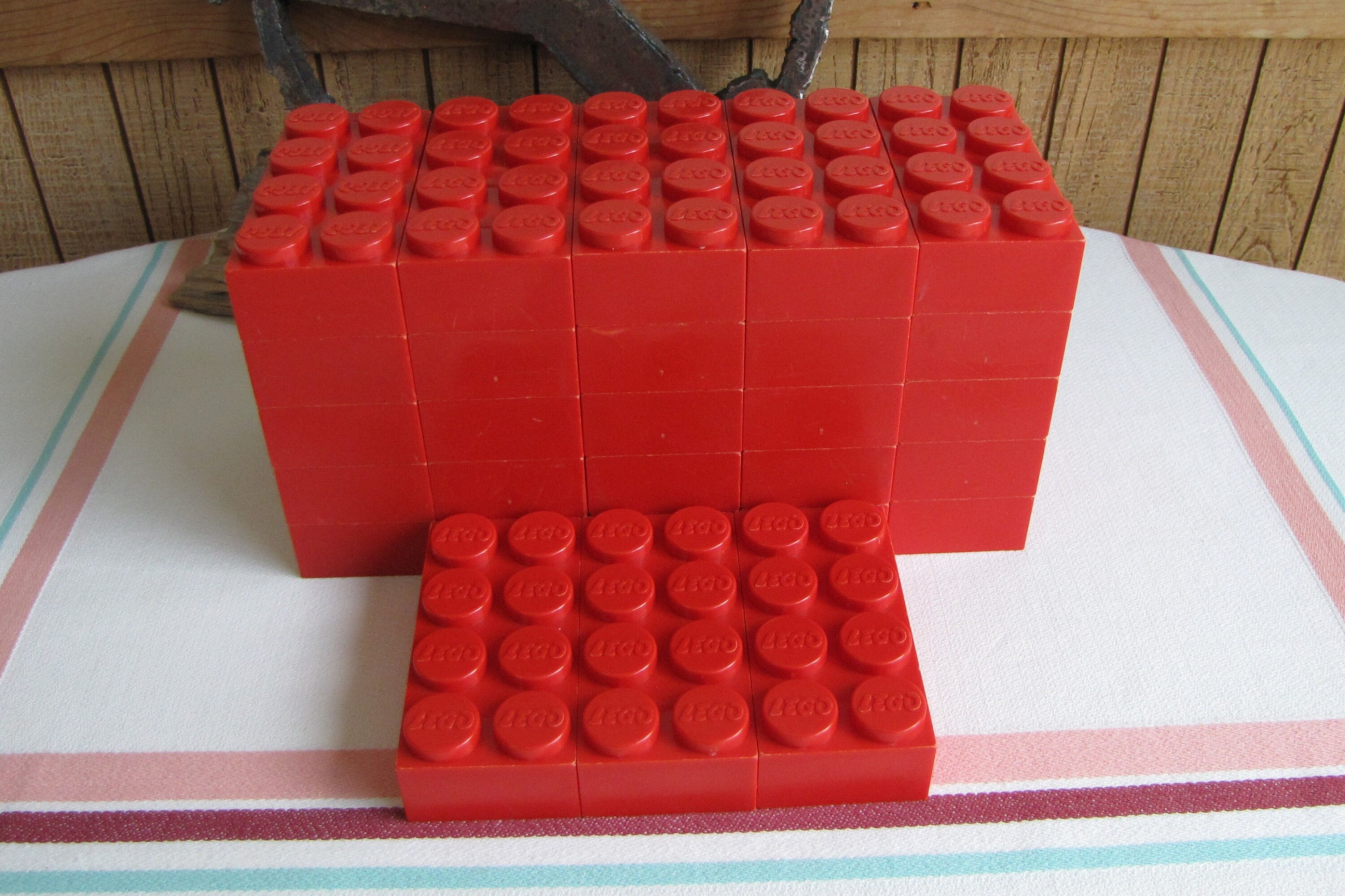 vintage toy building bricks