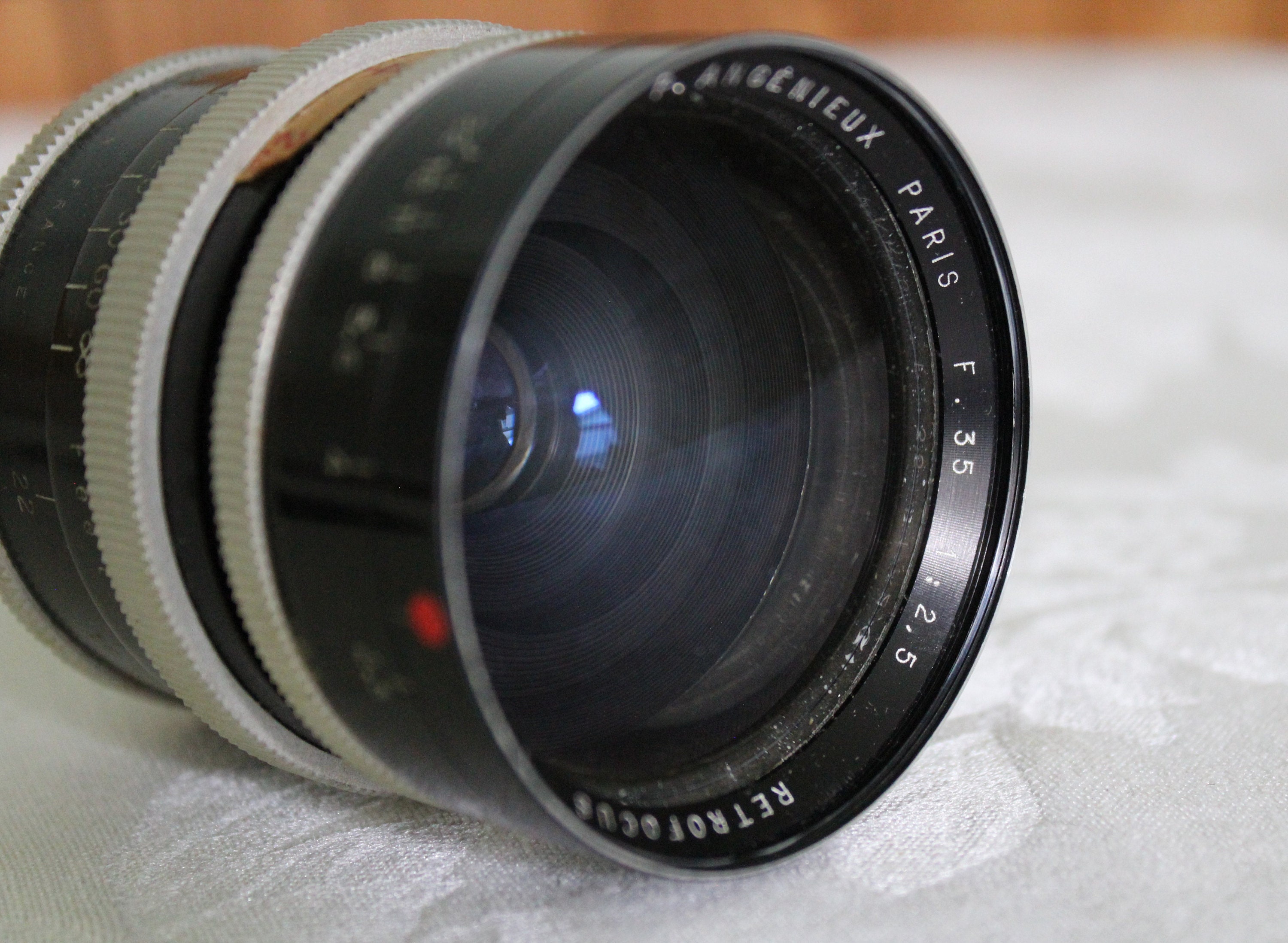 P. Angenieux Retrofocus Lens 1:2.5 F35 Type R1 No. 249300 - Etsy