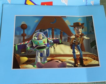 Toy Story 1996 Exclusive Commenorative Lithograph Vintage Disney Art