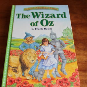 The Wizard of OZ L. Frank Baum Treasury of Illustrated Classics 2002 Vintage Fictions and Fairy Tales
