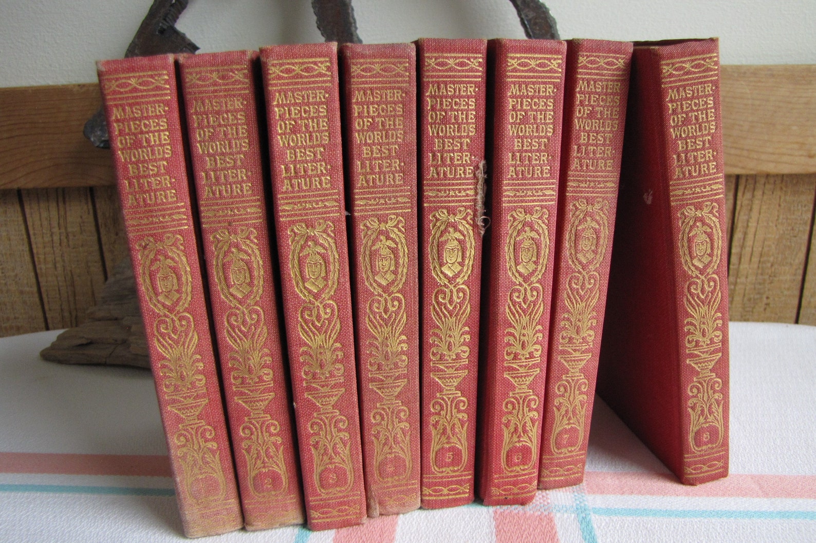 Masterpieces of the Worlds Best Literature 8 Volumes 1910 Etsy