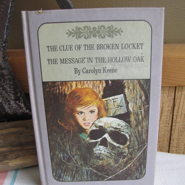 Nancy Drew The Clue of the Broken Locket Carolyn Keene 1965 Grosset and Dunlap Publishers Vintage Fiction and Literature