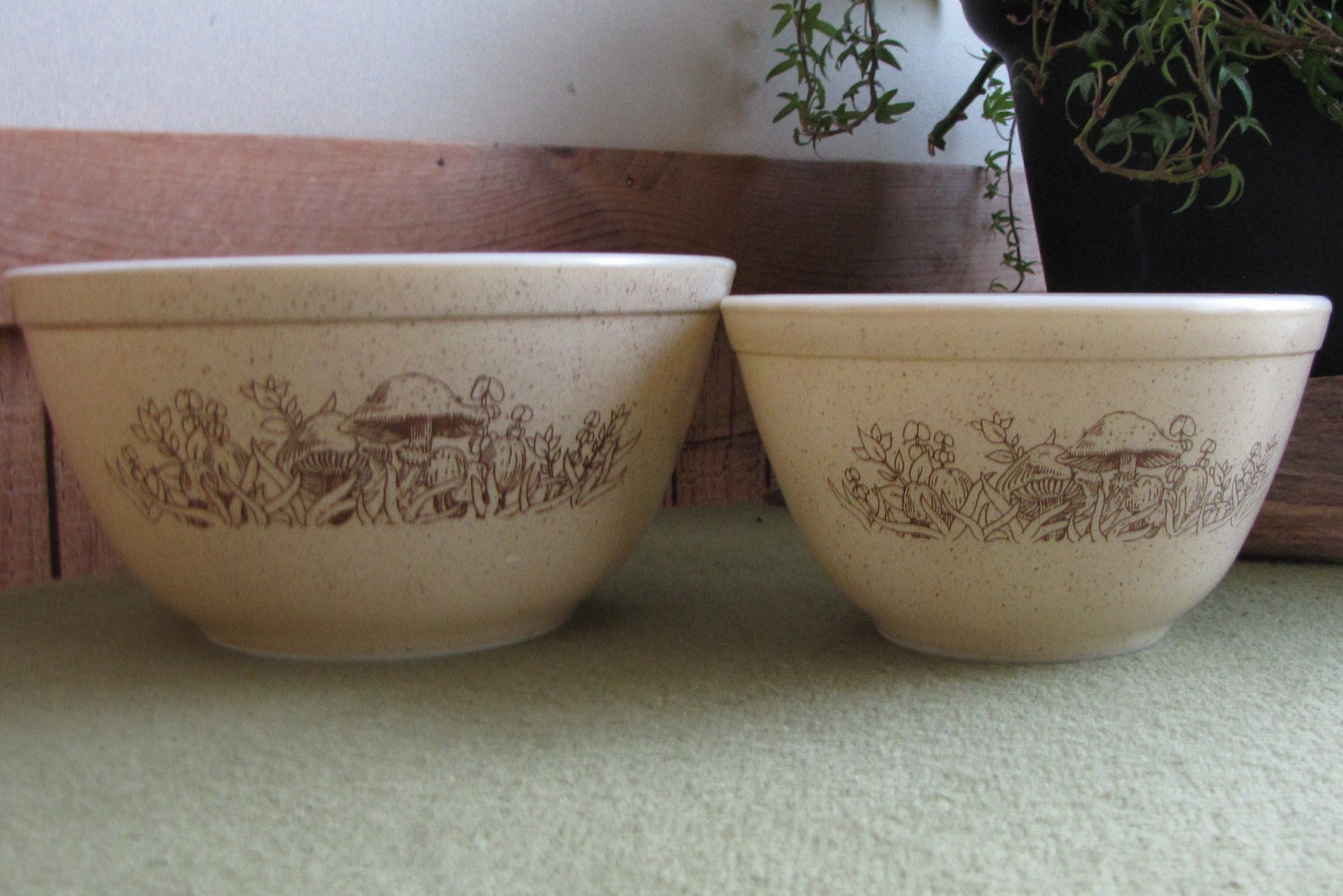 brown pyrex cookware