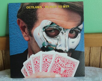 Outlaws Playin’ to Win Vinyl Record 1978 Classic Rock and Roll