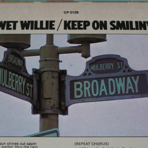 Wet Willie Keep on Smilin Vinyl Record 1974 Vintage Blues image 3