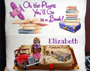 Kind Buch Kissen