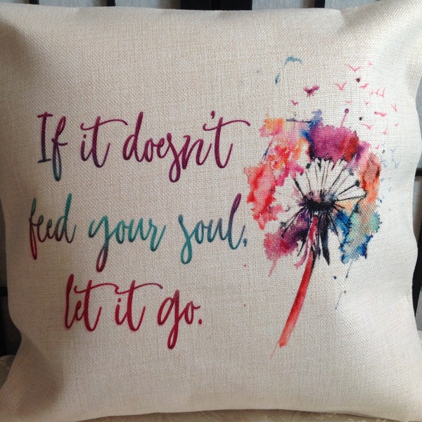 Inspirational Pillow Etsy