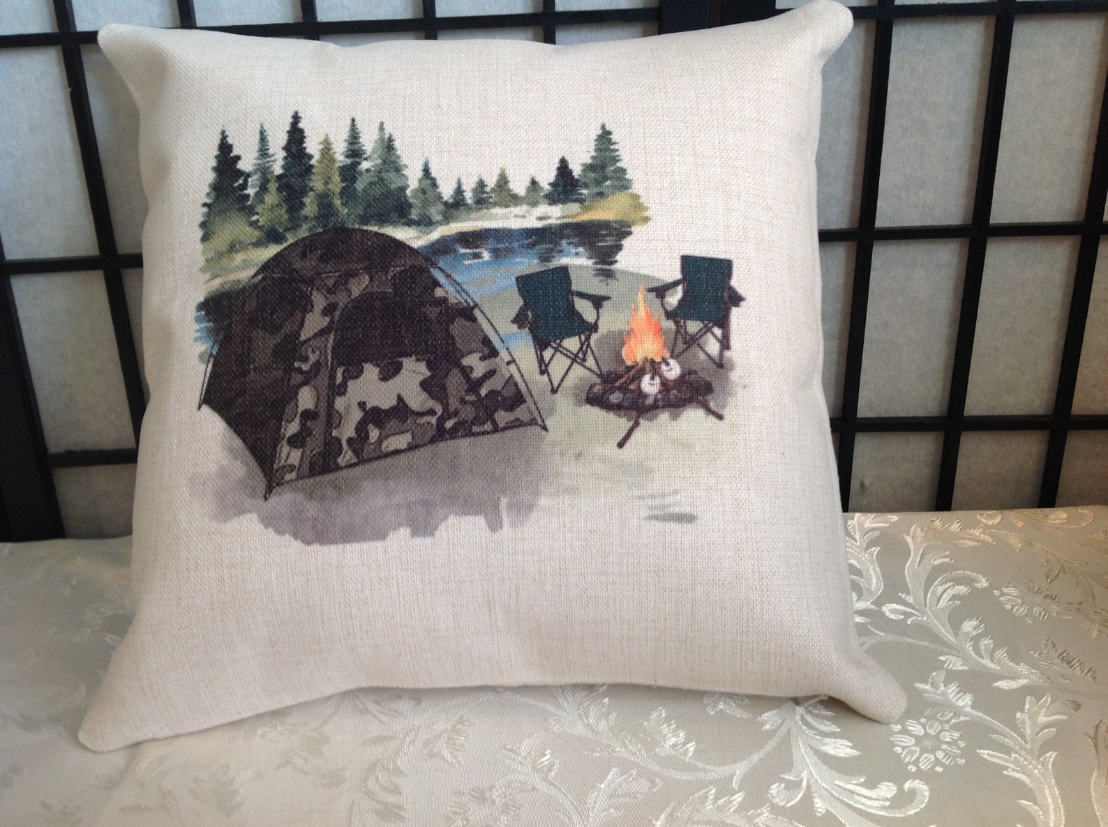 Camping pillow Etsy