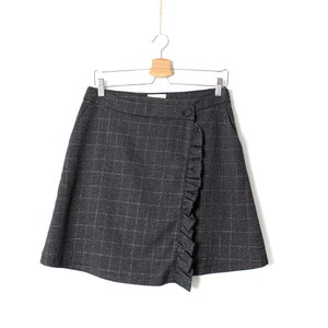 Grey flannel skirt uk 2025