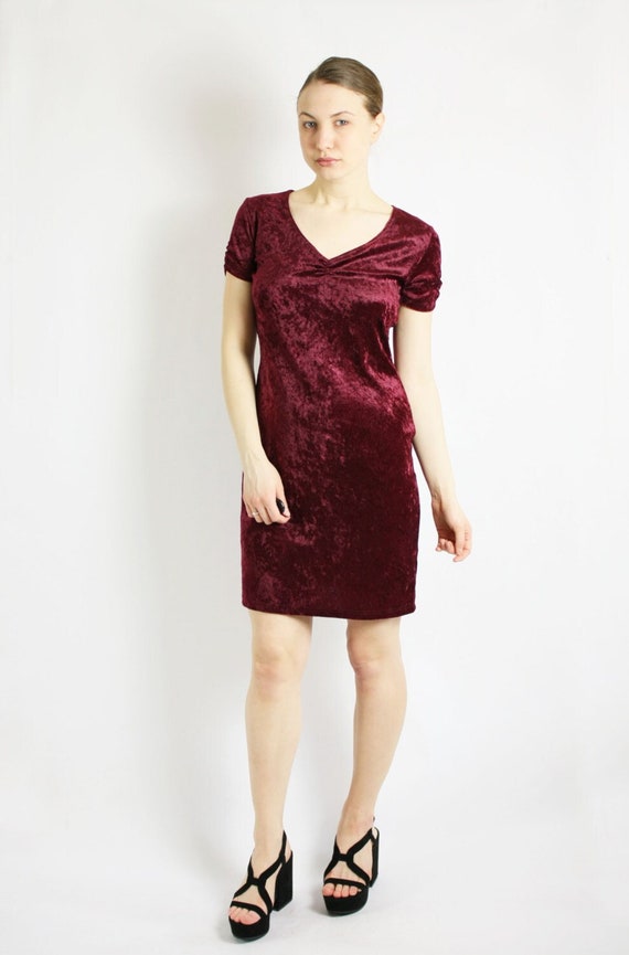 princess polly baby blue dress Elfina – burgundy velvet mini dress with a bow
