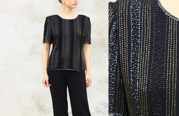 velvet by graham and spencer sequin top