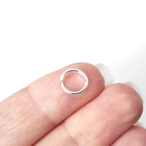 Nose Ring - 18 Gauge - 5mm to 13mm - Sterling Silver Nose Ring - Continuous / Seamless Ring / Hoop