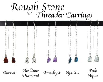 Earrings: Set Stones
