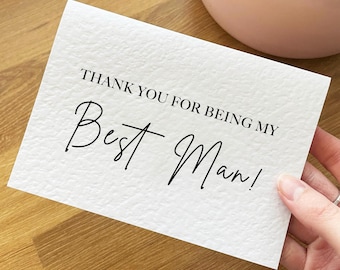 Carte Merci d'avoir été mon témoin