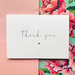 Carte de remerciement/cadeau/carte de remerciement pour mariage