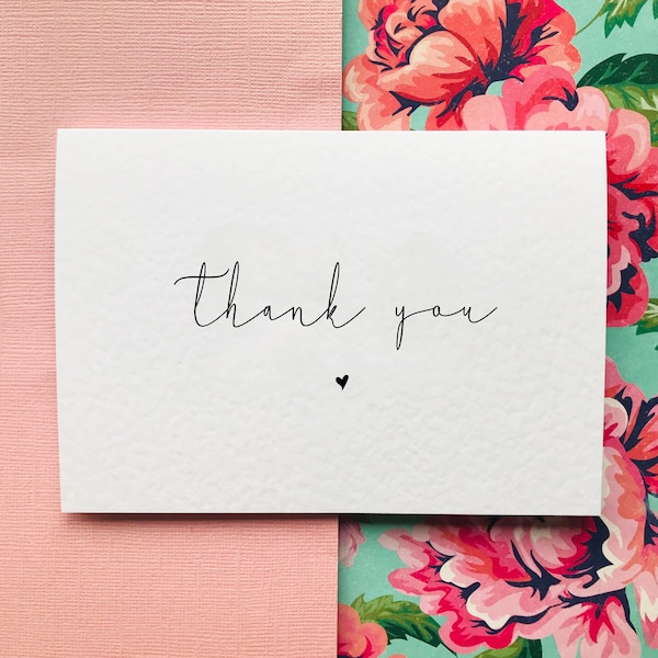 Thank You Card/Gift/Wedding Thank You Card