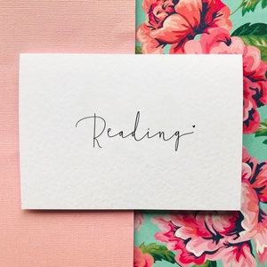 Carte de lecture/poème de mariage image 2