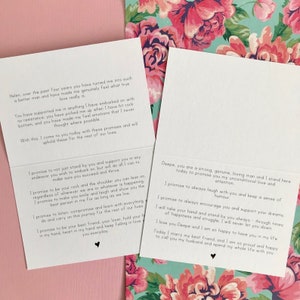 Carte de lecture/poème de mariage image 3