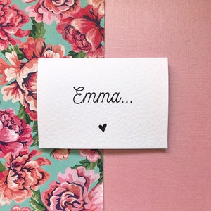 Gepersonaliseerde 'Will You Be My Bridesmaid/Maid Of Honor/Matron Of Honor/Flower Girl' Verrassingskaart