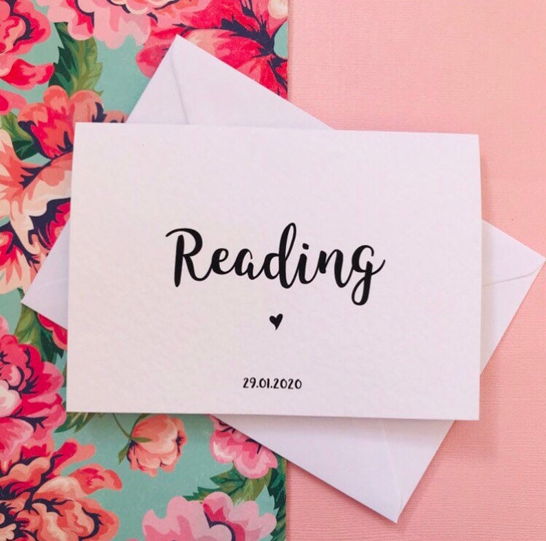 Carte de lecture/poème de mariage image 1