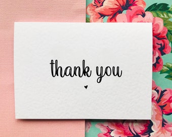 Thank You Card/Gift/Wedding Thank You Card