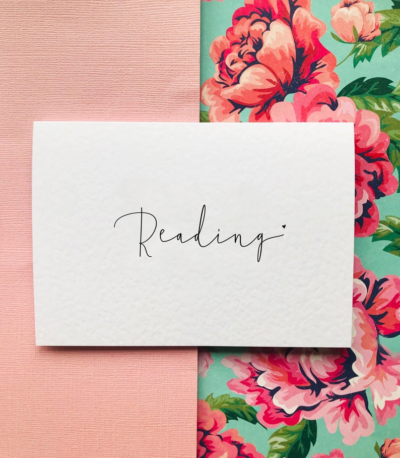 Carte de lecture/poème de mariage image 2