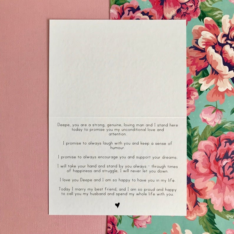 Carte de lecture/poème de mariage image 4