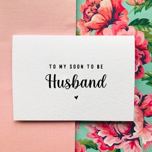 Aan mijn toekomstige vrouw/man trouwdagkaart