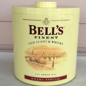 Vintage Advertising Bell&#39;s Whisky Ice Bucket - Plastic
