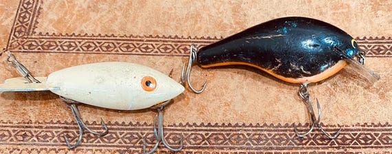 Lot Vintage De Leurres De Pêche Anciens - Années 50 à 70 - Pour Bass Et Eau Douce