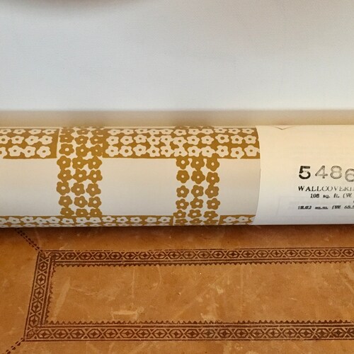 Triple Roll Vintage Wallpaper  - Prepasted - Vintage  - Sold by the Roll - Retro - Mid Century - Arts and Crafts