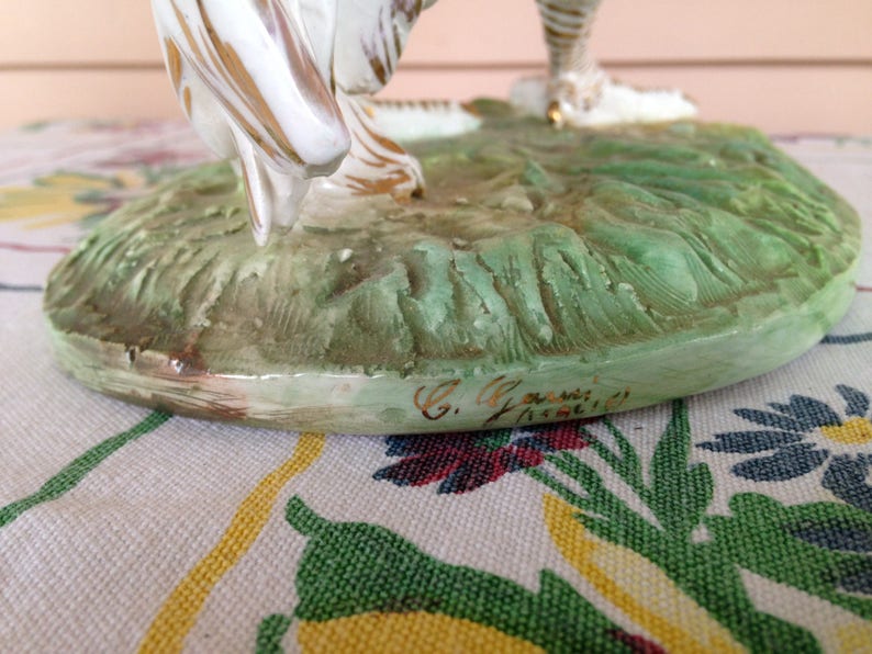 Vintage Rooster Handsome Decorative Ceramic Rooster Rooster with Attitude Made in Italy