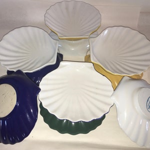 Vintage - ZIRKE  - 10 Shell-shaped Hors D&#39;oeuvres Dishes - Zirke Home Living